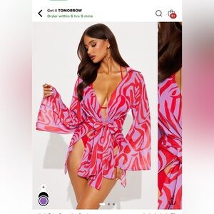 Set 2 Fashion Nova Yacht Cover-up XL